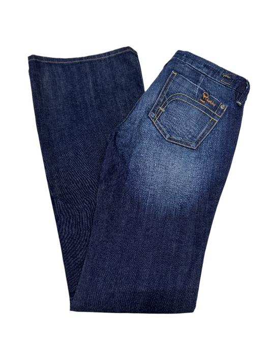 Fidelity Size 27 Length 35" Snap Dragon Bootcut