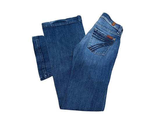 7 For All Mankind Size 24 Length 32" Dojo