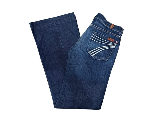 7 For All Mankind Size 24 Length 30" Dojo Flip Flop