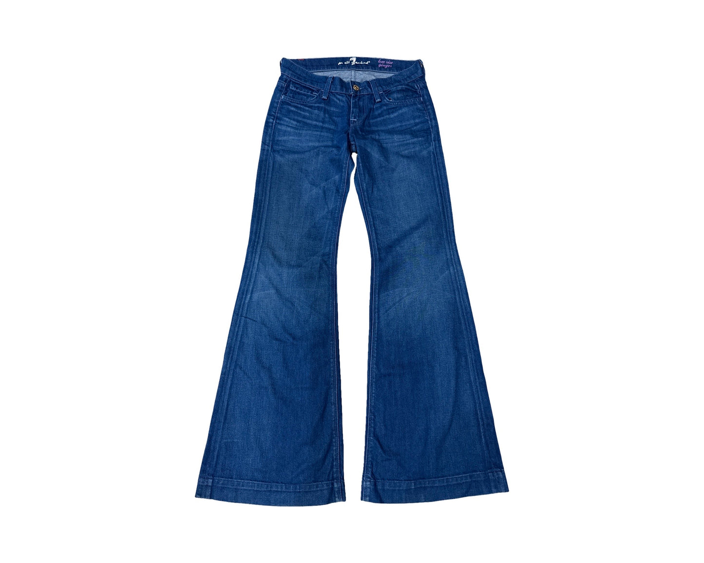7 For All Mankind Size 24 Length 32" Low Rise Ginger