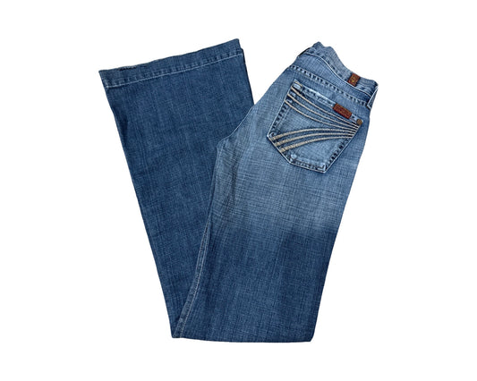 7 For All Mankind Size 25 Length 32.5" Dojo