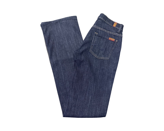 7 For All Mankind Size 25 Length 34 High Waist Bootcut