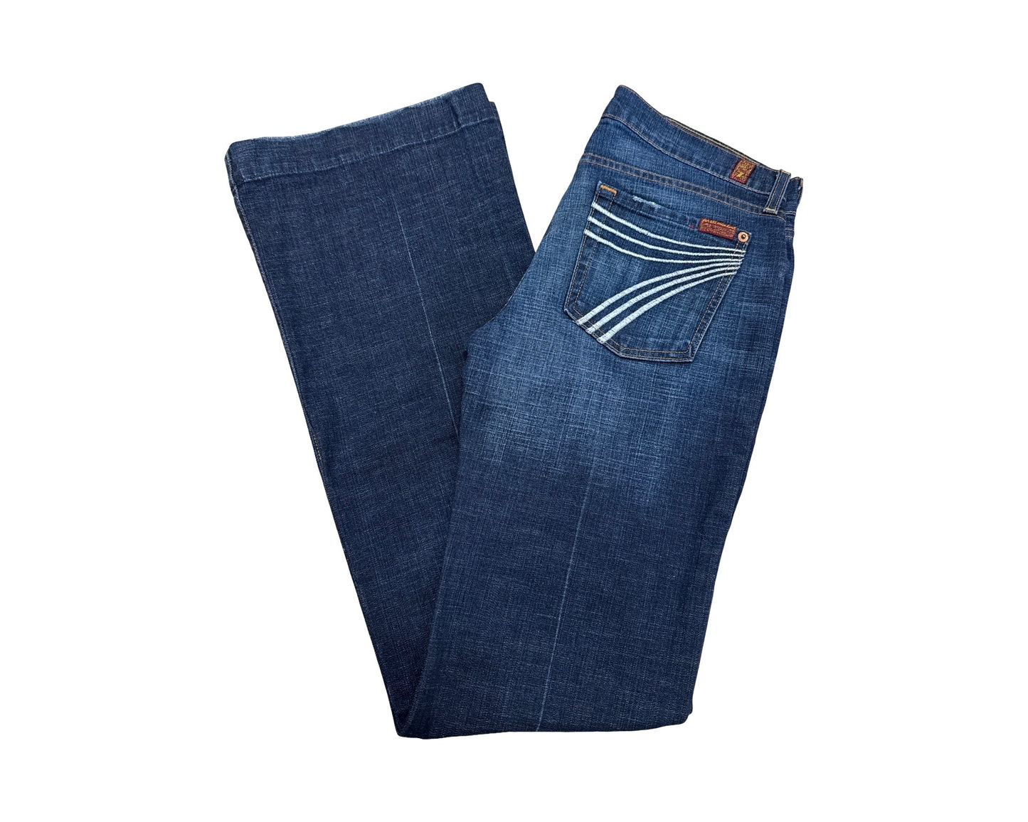 7 For All Mankind Size 29 Length 34 Dojo White Like New
