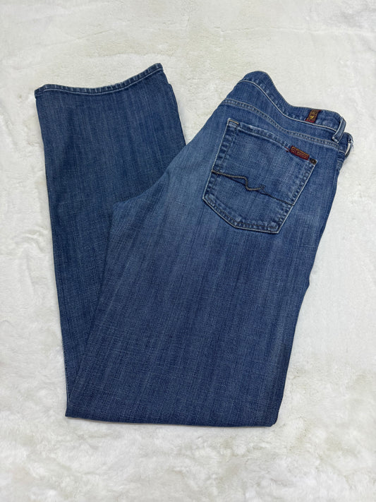 7 For All Mankind Size 34 Length 34" Relaxed Bootcut